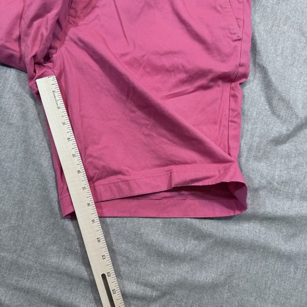 Vineyard Vines Breaker Shorts Mens Size 40 Pink Chino‎ Stretch Casual Cotton